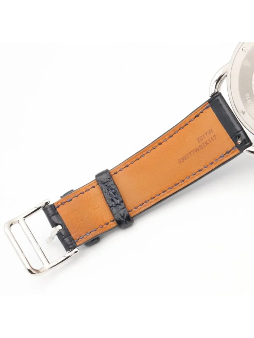 Hermes Watch Arceau 40 Blue Stainless Steel